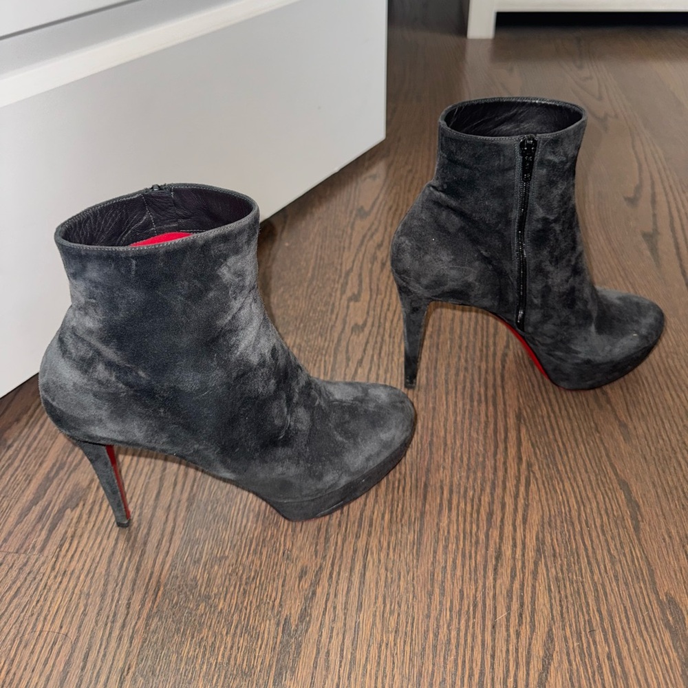 Christian Louboutin high heel booties